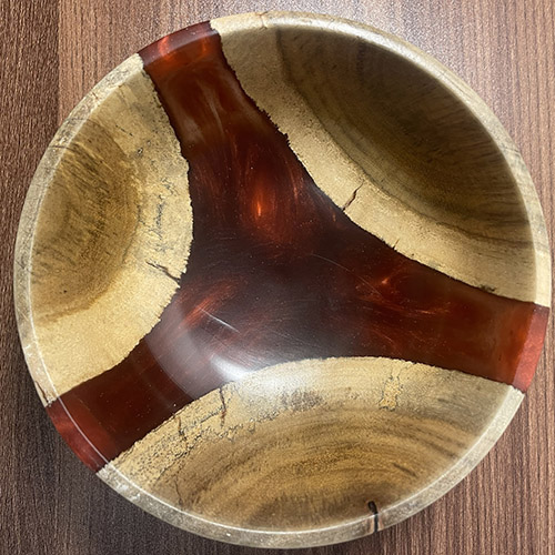 Wooden bowl